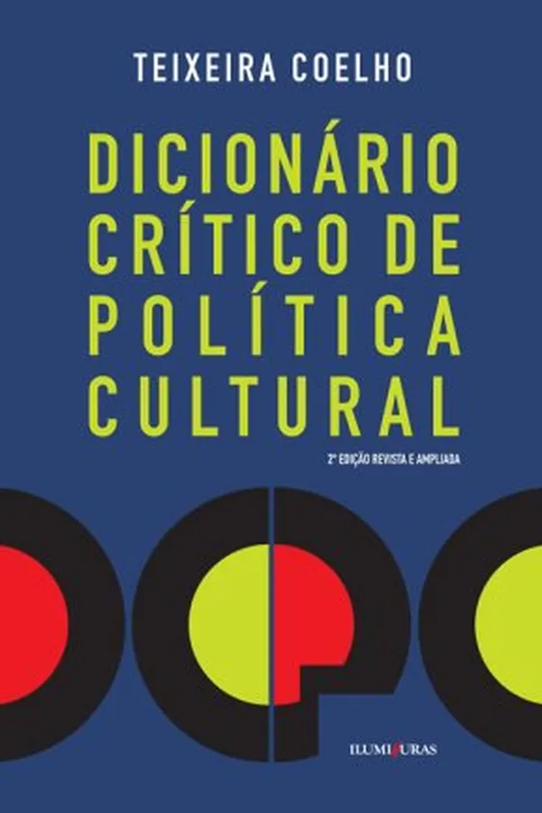 Capa de Dicionário Crítico de Política Cultural