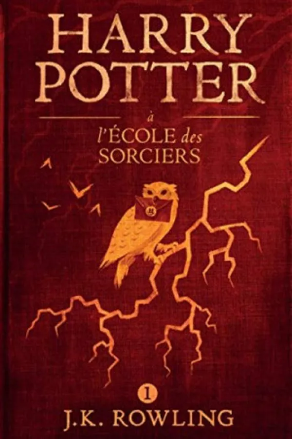 Capa de Harry Potter à l'École des Sorciers