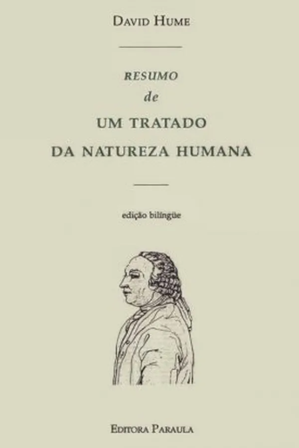 Capa de Resumo de um tratado da natureza humana