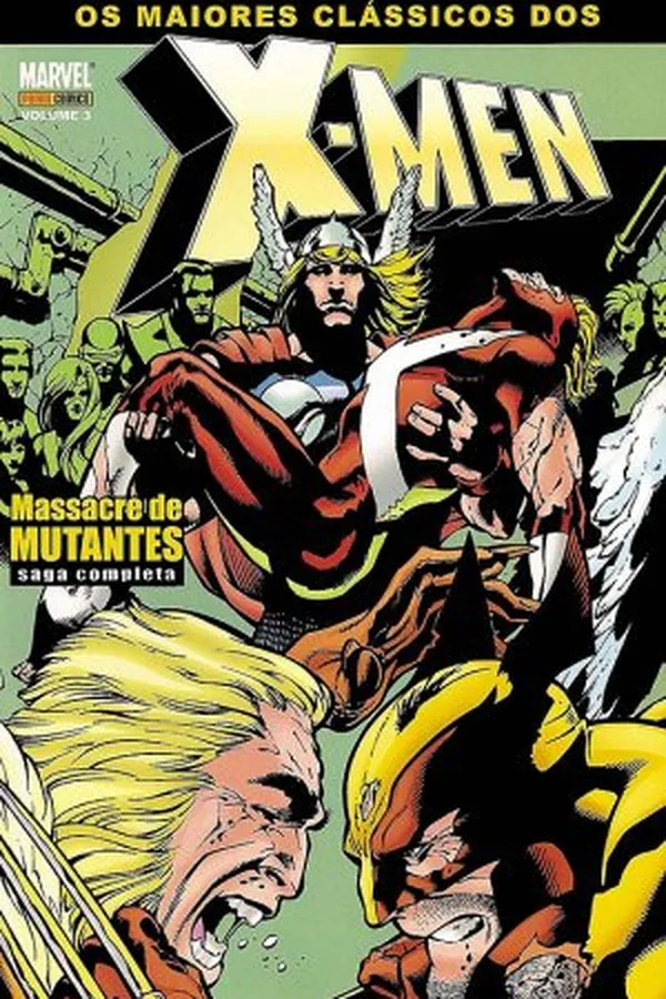 Capa de Os Maiores Clássicos dos X-Men