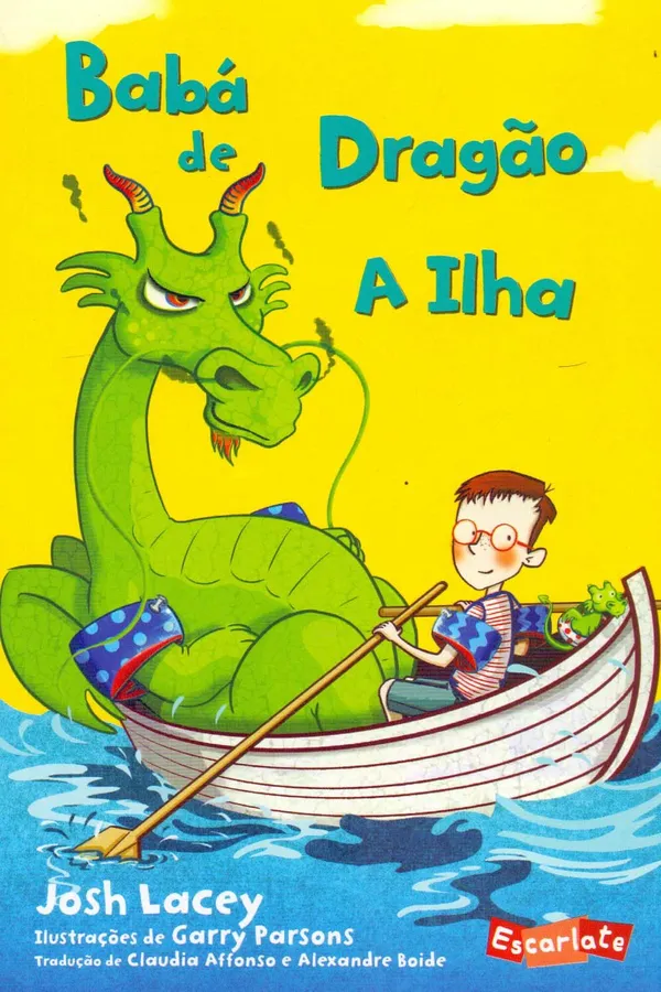 Capa de Babá de Dragão. A Ilha