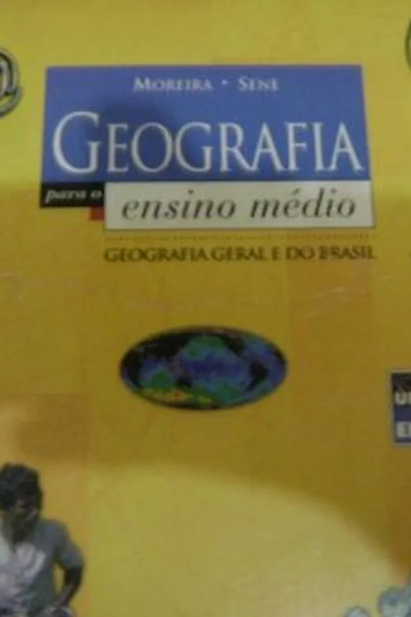 Capa de Geografia para o ensino médio