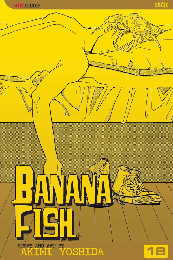 Capa de Banana Fish, Vol. 18