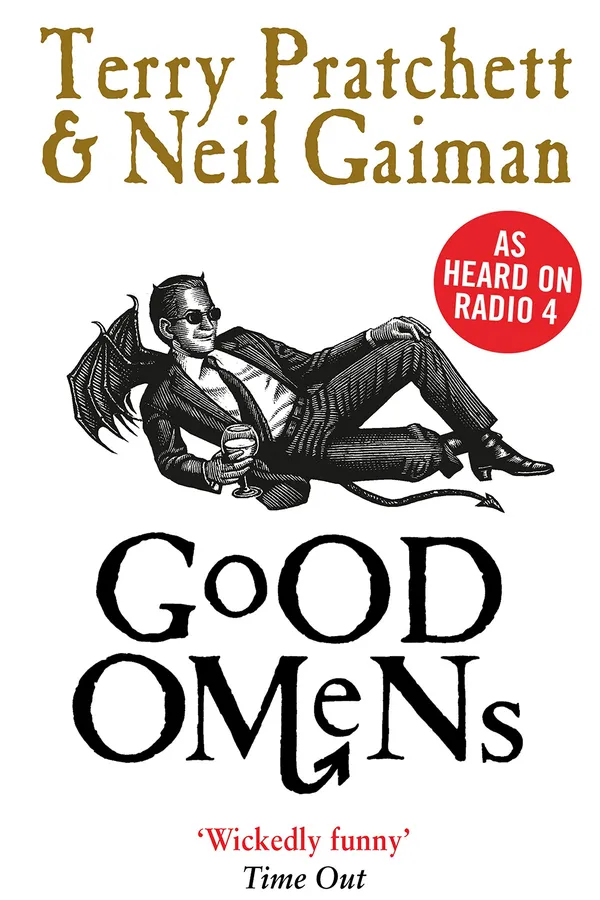 Capa de Good Omens