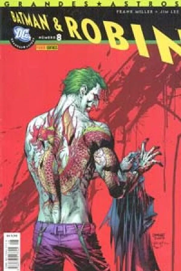 Capa de Grandes Astros Batman & Robin #08