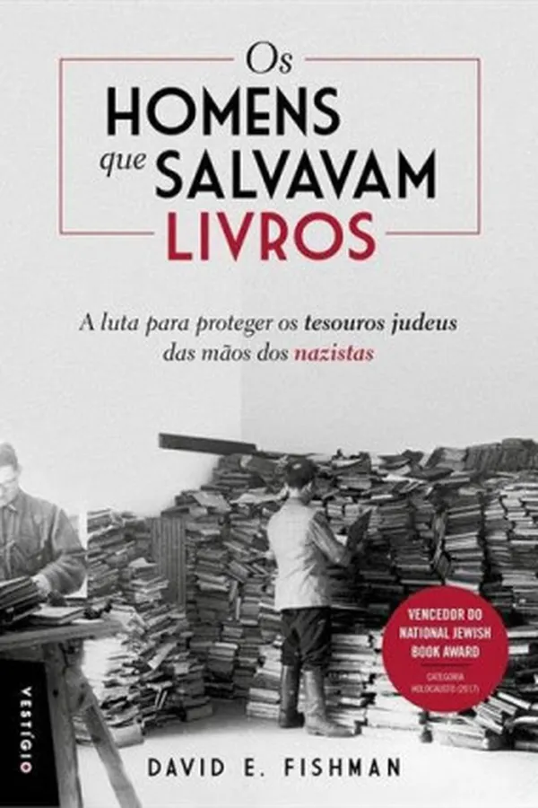 Capa de Os homens que salvavam livros