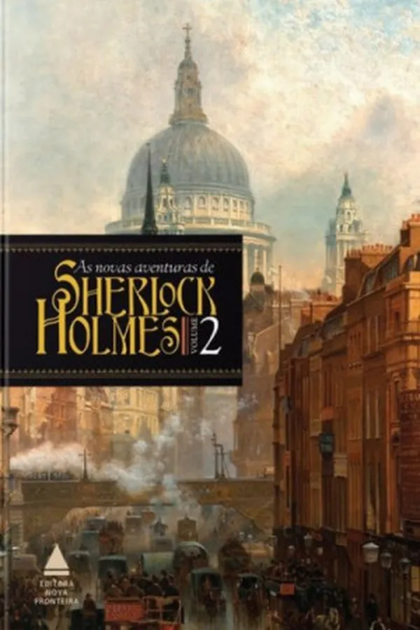Cover of As Novas Aventuras de Sherlock Holmes, vol. 2
