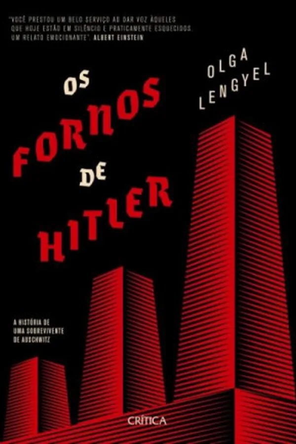 Capa de Os fornos de Hitler