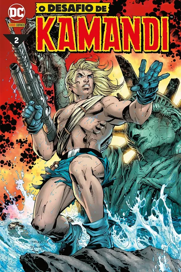 Capa de O Desafio de Kamandi - Volume 2