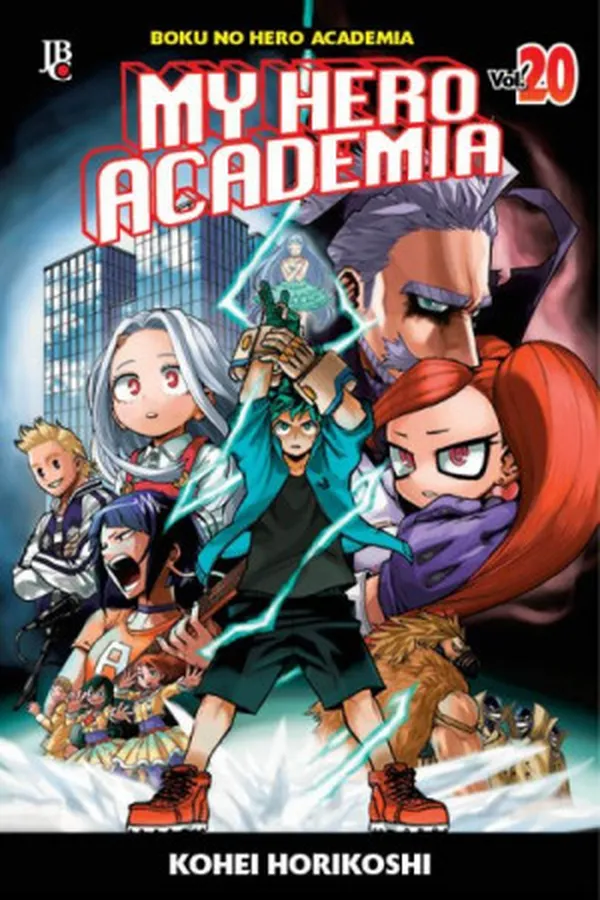 Capa de My Hero Academia #20