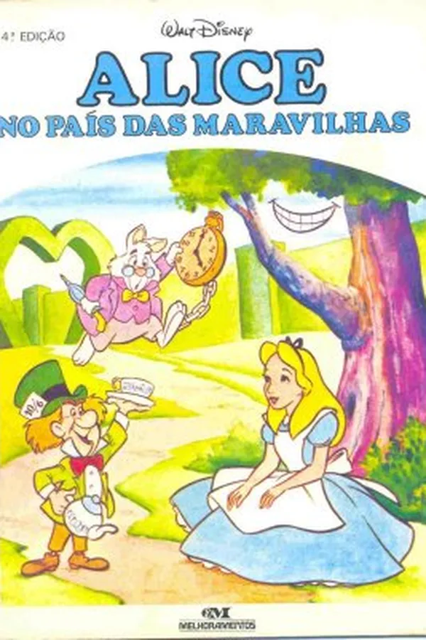 Capa de Alice no País das Maravilhas