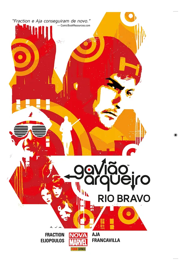 Capa de Gavião Arqueiro: Rio Bravo