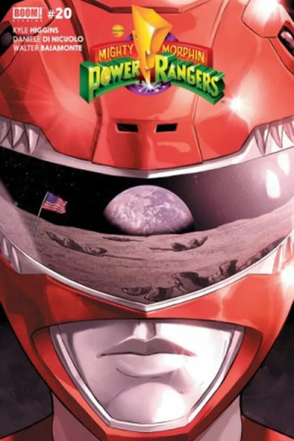 Capa de Mighty Morphin Power Rangers #20