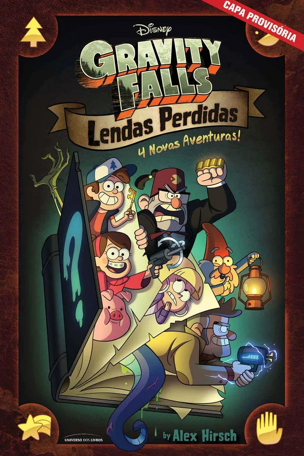 Capa de Gravity Falls: Lendas Perdidas