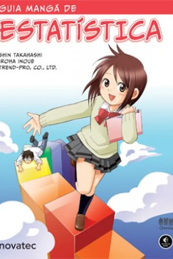 Capa de Guia Mangá de Estatística