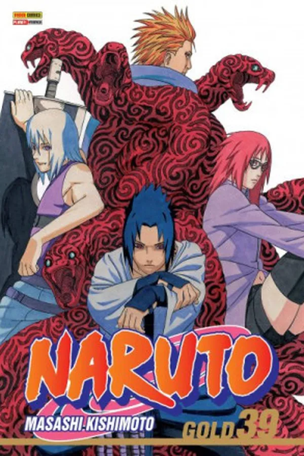 Capa de Naruto Gold #39