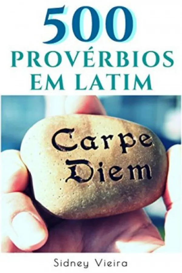 Capa de 500 Provérbios em Latim
