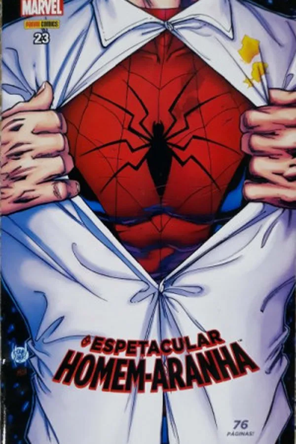 Capa de O espetacular Homem-Aranha #23