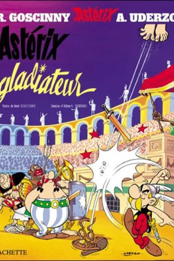 Capa de Astérix gladiateur