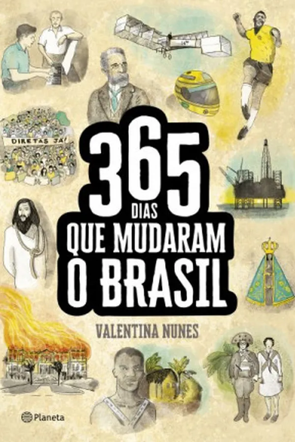 Capa de 365 dias que mudaram o Brasil