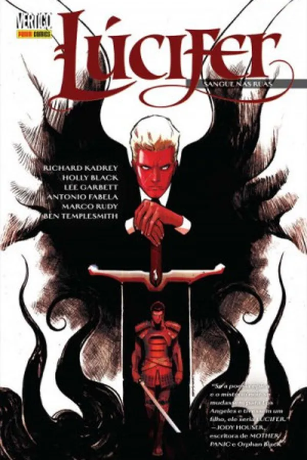 Capa de Lúcifer: Sangue Nas Ruas