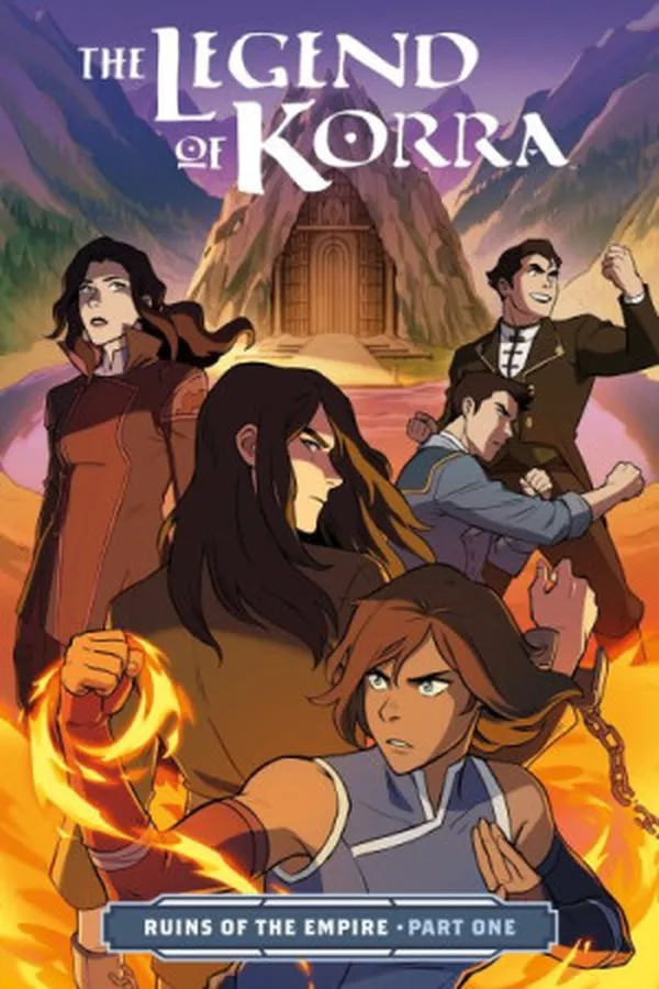 Capa de The Legend of Korra: Ruins of the Empire - Part One