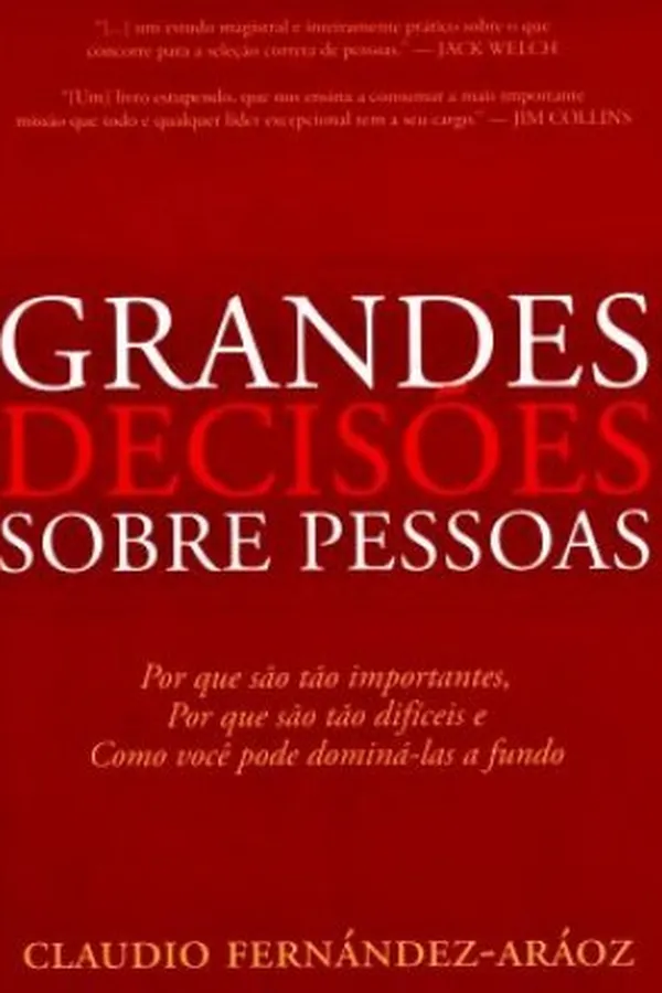Cover of Grandes Decisões Sobre Pessoas