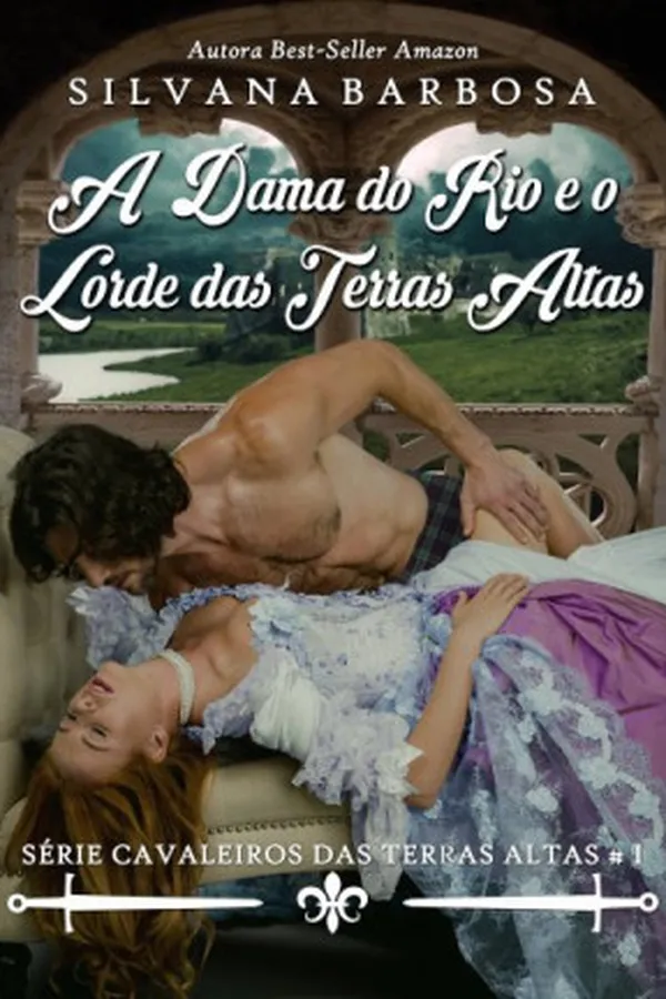 Capa de A Dama do Rio e o Lorde das Terras Altas