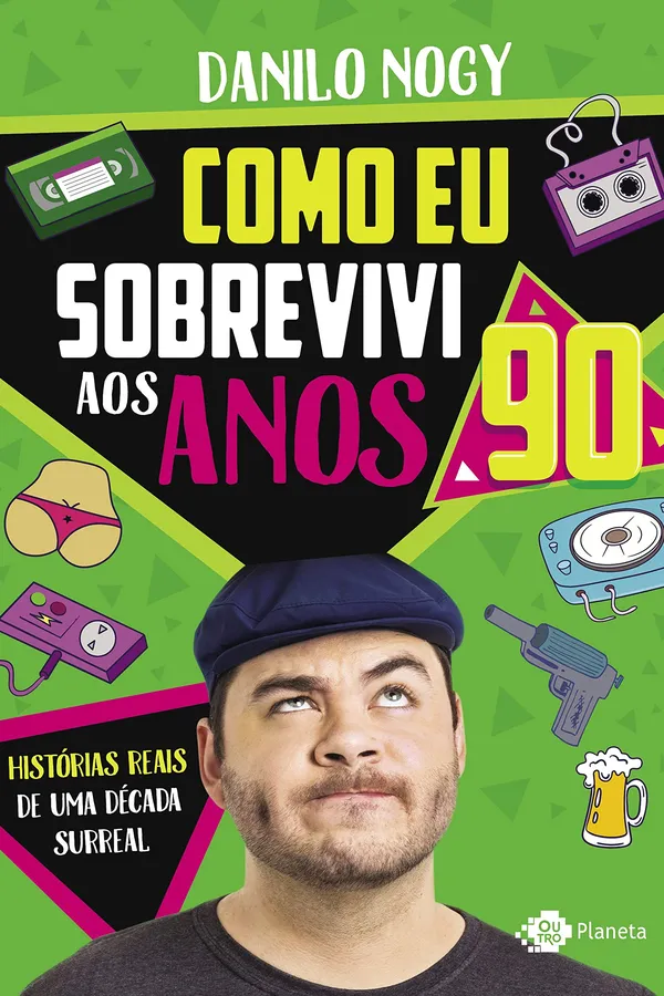 Capa de Como eu sobrevivi aos Anos 90