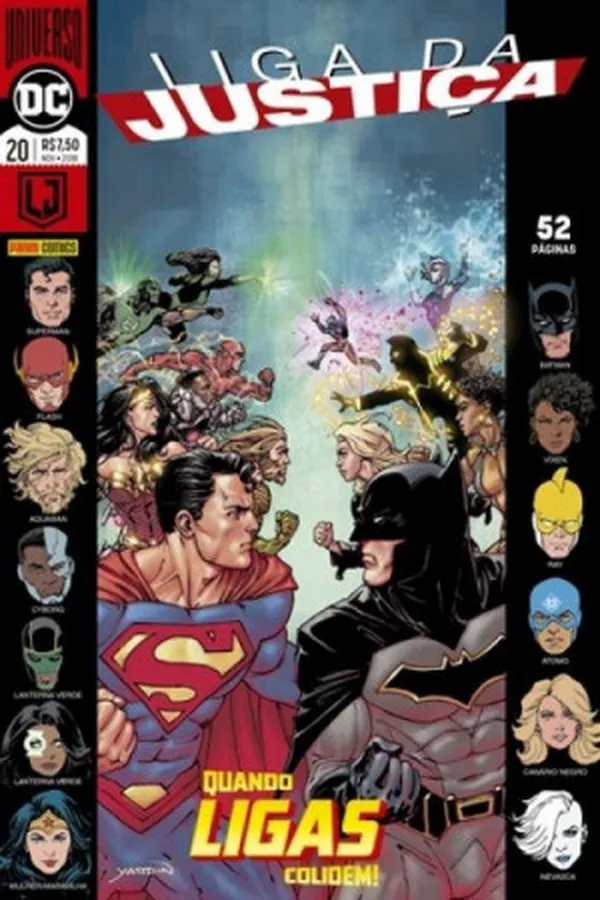 Capa de Liga da Justiça #20