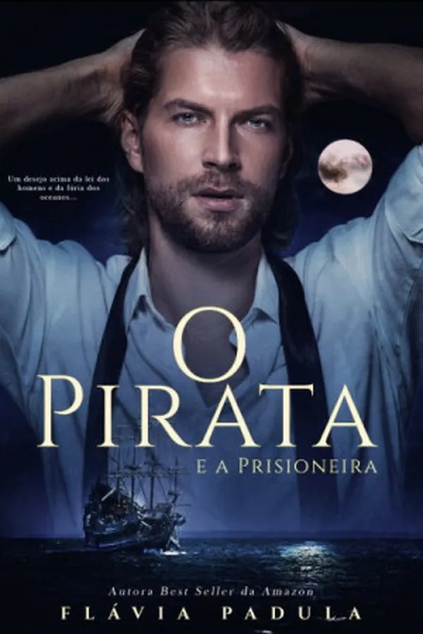 Capa de O Pirata e a Prisioneira