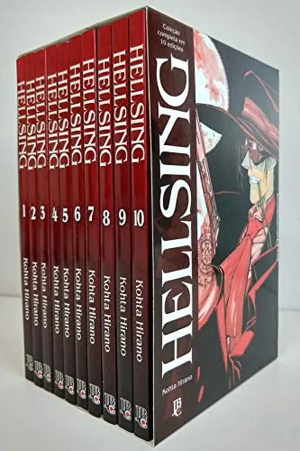 Capa de Caixa Hellsing 1 a 10