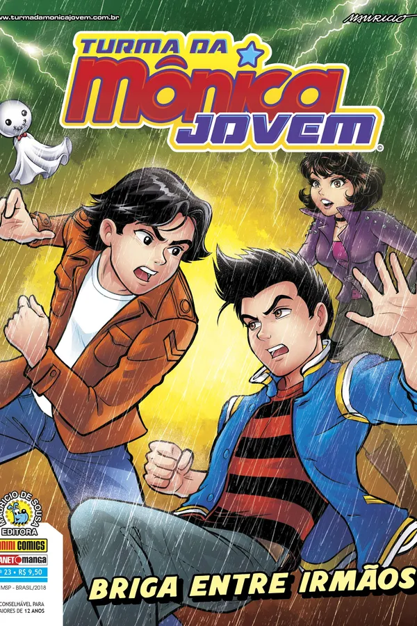 Capa de Turma da Mônica Jovem #123