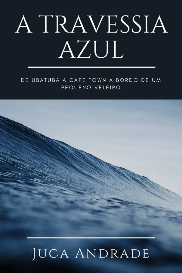 Capa de A Travessia Azul
