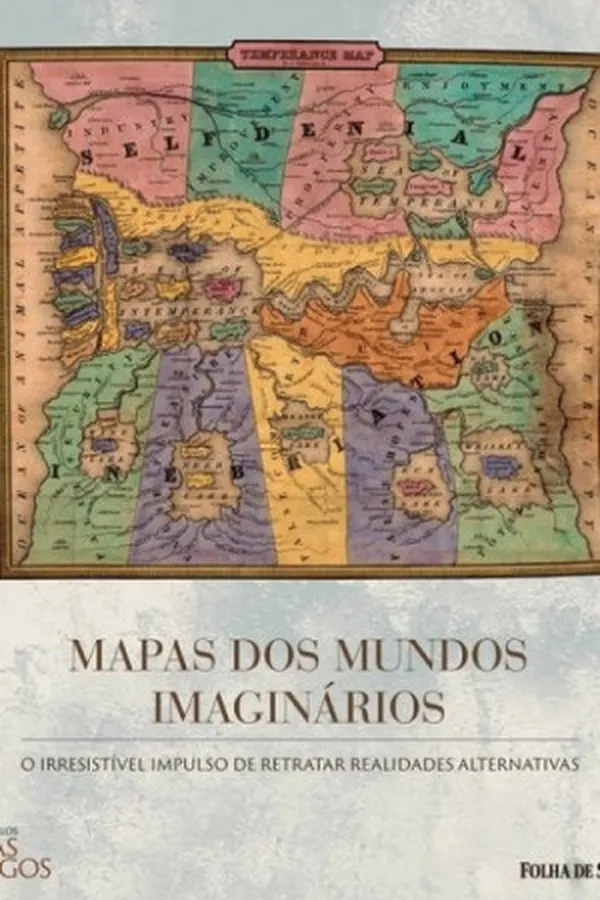 Capa de Mapas Dos Mundos Imaginários