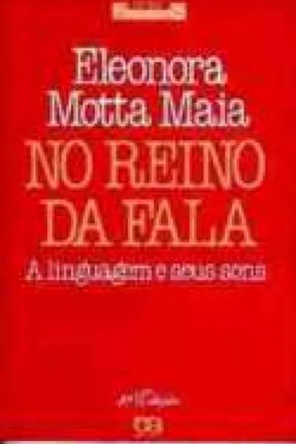 Capa de No Reino da Fala
