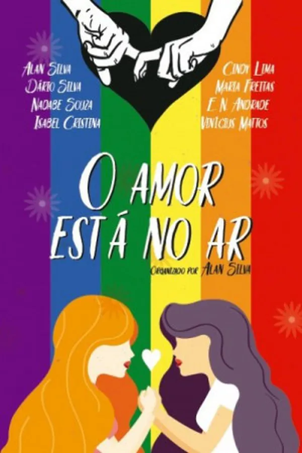 Capa de O amor está no ar.