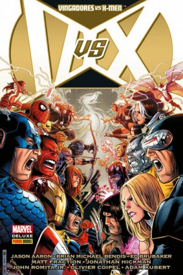 Capa de Vingadores Vs. X-Men