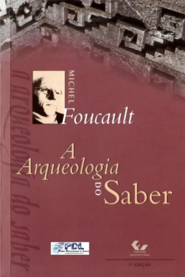 Capa de A Arqueologia do Saber