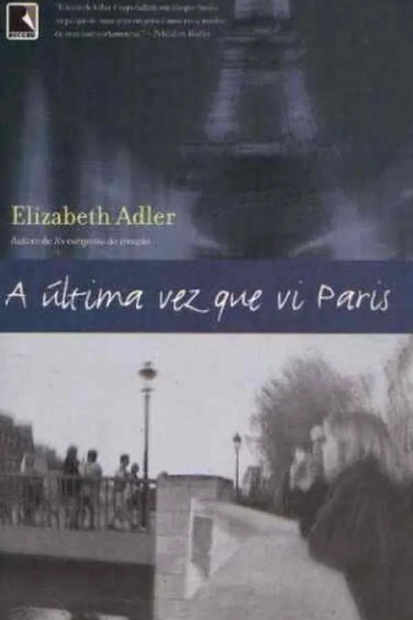 Capa de A última vez que vi Paris