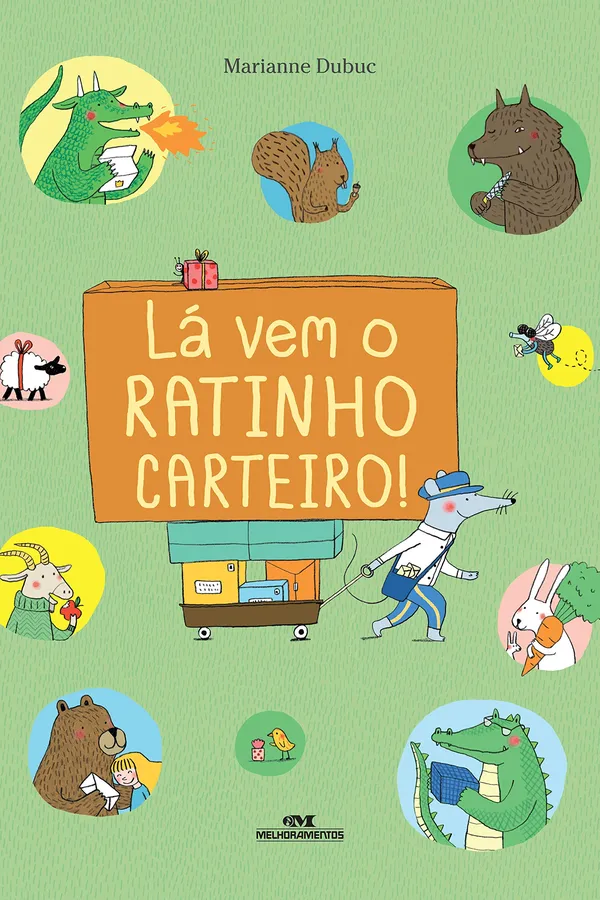Capa de Lá vem o Ratinho Carteiro!