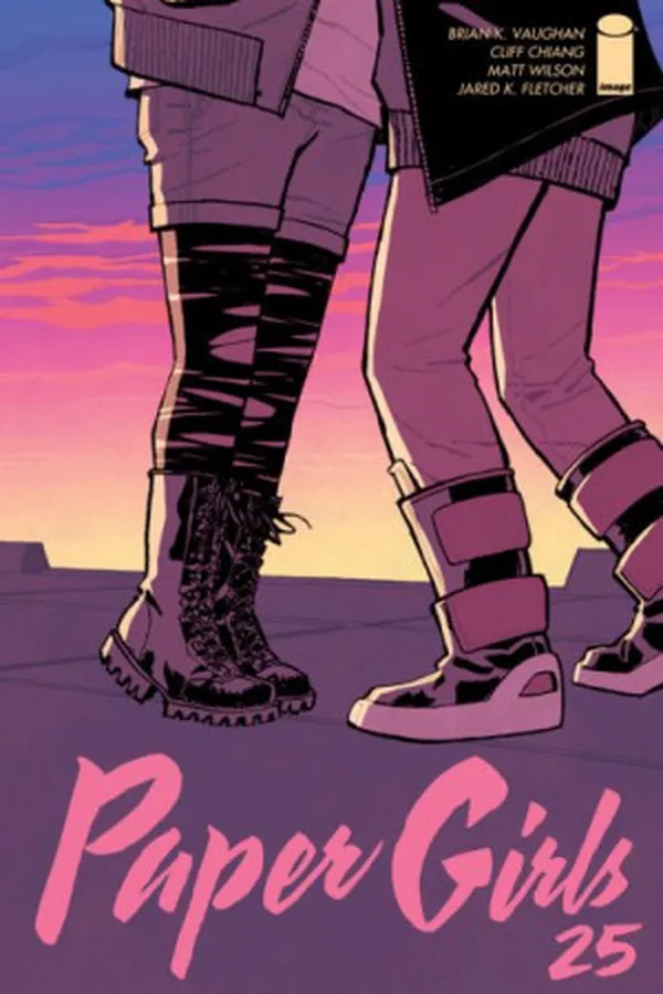 Capa de Paper Girls #25
