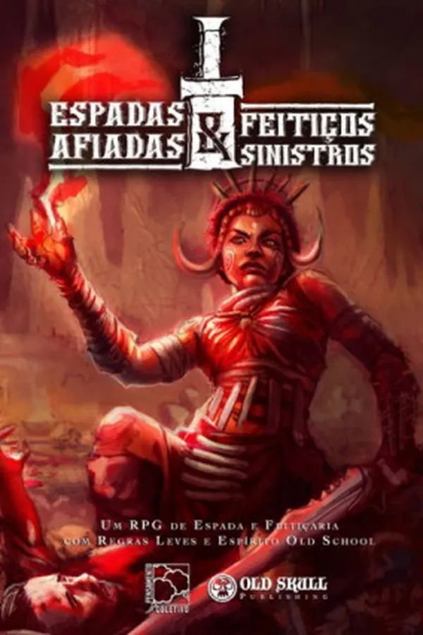 Capa de Espadas Afiadas & Feitiços Sinistros