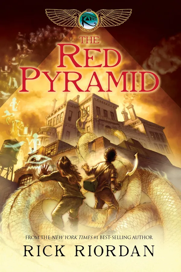Capa de The Red Pyramid
