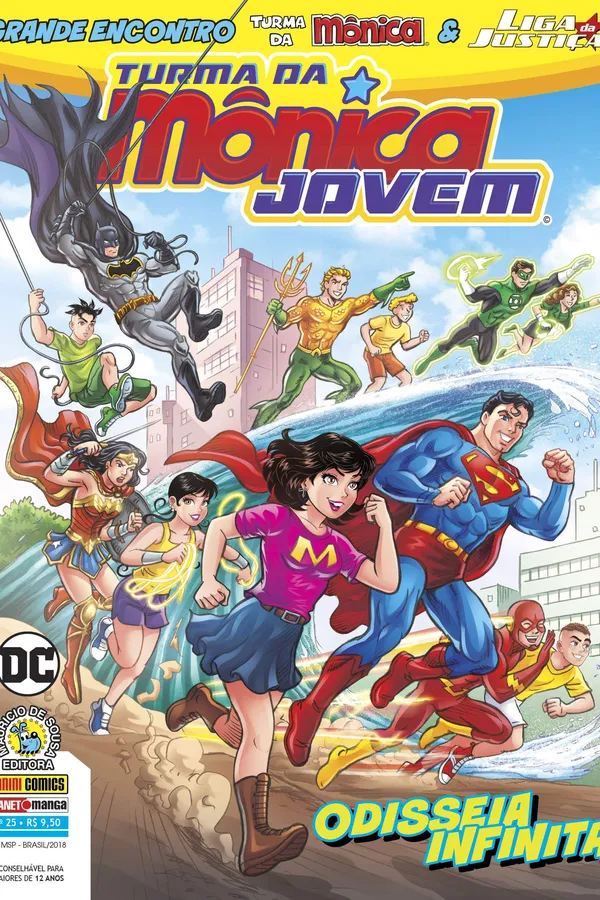 Capa de Turma da Mônica Jovem #125