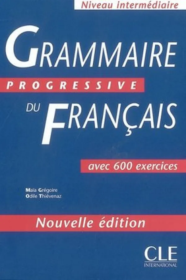 Capa de Grammaire Progressive du Français