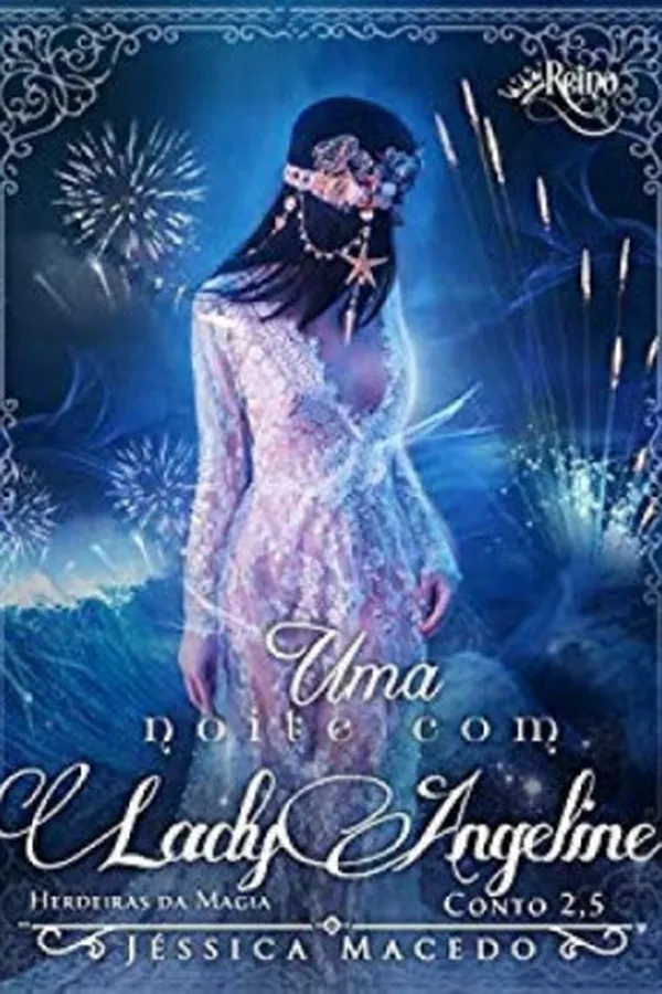 Capa de Uma noite com Lady Angeline