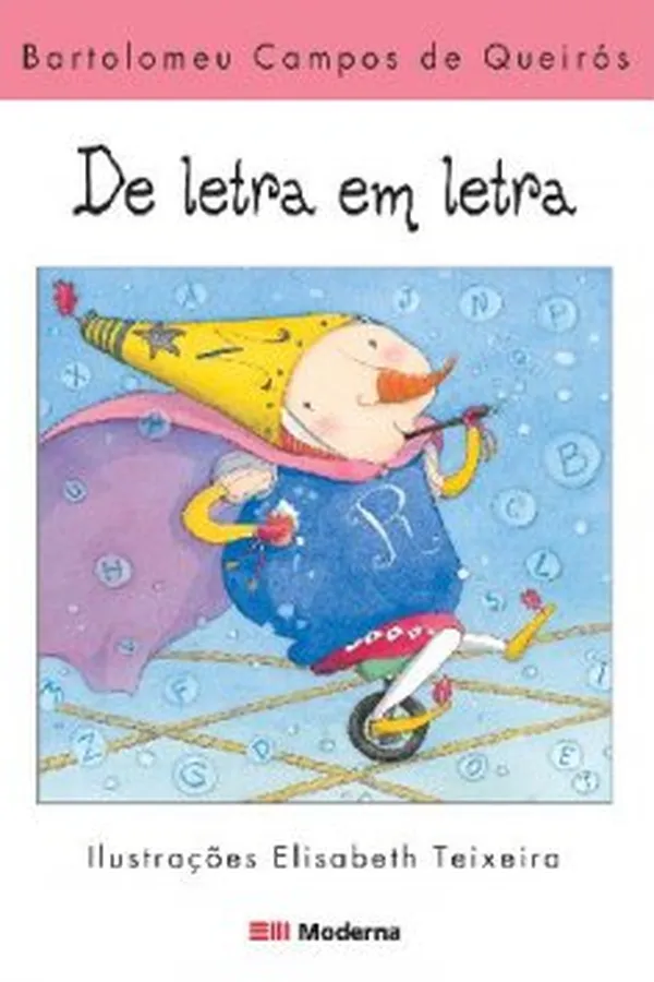 Capa de De Letra em Letra