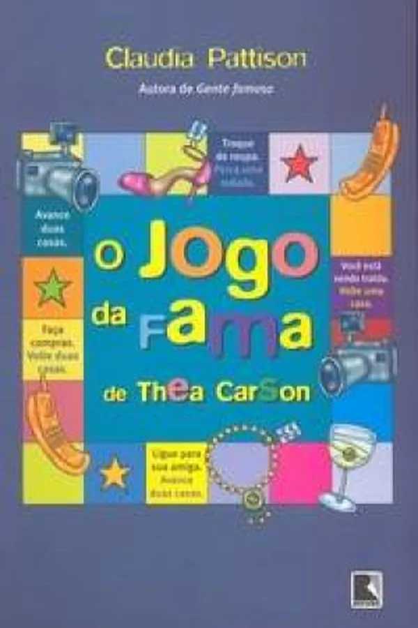 Capa de O jogo da fama de Thea Carson