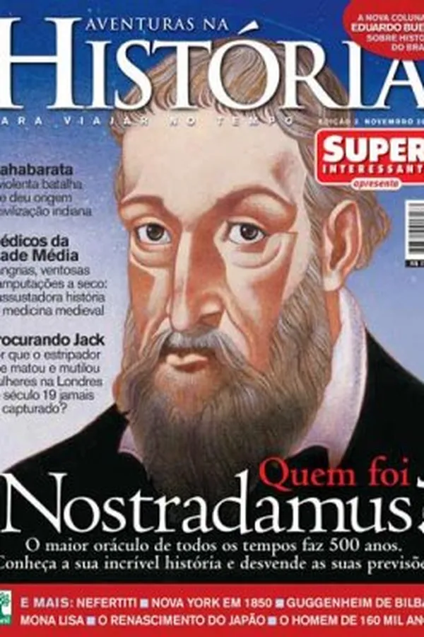 Capa de Aventuras na História Nº 03 (Novembro de 2003)